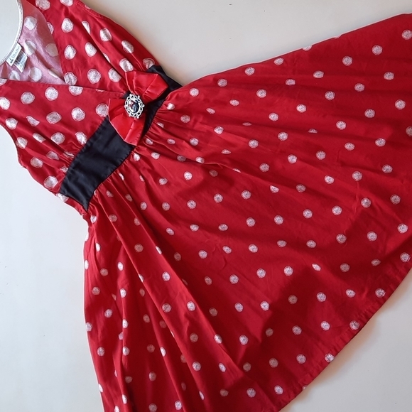 Disney Parks Authentic small Minnie Mouse Halloween Disneybound dress small - Picture 6 of 14